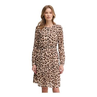 Oui Amber Jurk - Dames - Jurken - Veelkleurig - Maat: L Viscose