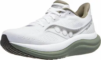 Saucony Mens Triumph 23 Shoe In White/laurel