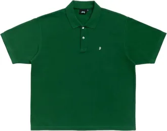 St&uuml;ssy Classic Pique Polo Pine 1140367-PINE