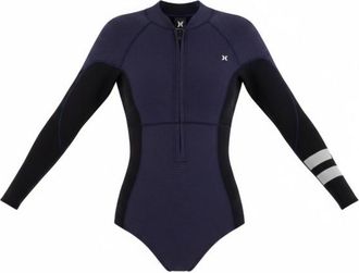 Hurley Air Texture Springsuit 2/2mm Neoprenanzug f&uuml;r Damen | blau