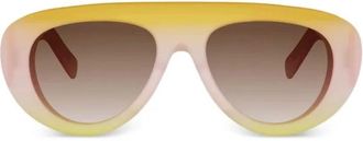 Celine Zonnebrillen - Dames - Zonnebrillen - Roze - 57 MM - Accessoires