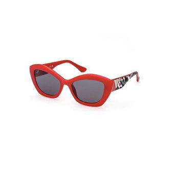 Guess Sunglasses, female, Red, ONE SIZE, Teardrop Sunglasses