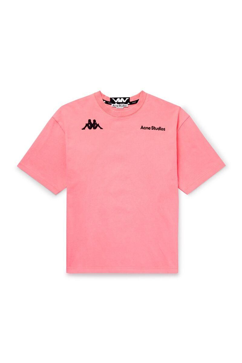 Acne Studios ピンク ロゴTシャツ　週末限定 楽天市場】アクネストゥディオズ ロゴTシャツ レディース