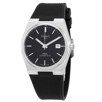 Tissot PRX Powermatic 80 Automatic Black Dial Mens Watch T137.407.17.051.00
