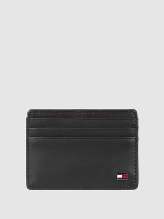 Tommy Hilfiger Kartenetui aus Leder in Black, Größe 1