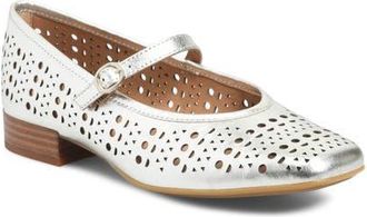 S&ouml;fft Ellie Mary Jane Pump in Light Platino at Nordstrom, Size 7.5