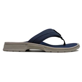 Vionic Wyatt Textile Synthetic Mens Slippers Sandals - Navy - Size:UK 10.5