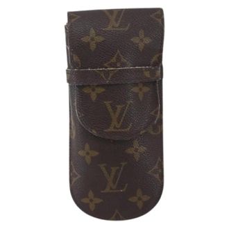 Louis Vuitton Vintage, unisex, Bruin, ONE Size, Pre-owned Canvas Home-Office Tas