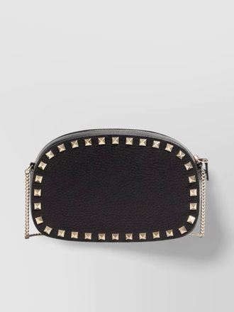 Valentino Garavani rockstud spike mini leather shoulder bag