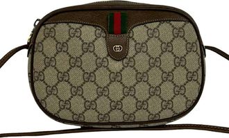 Gucci Pre-owned Gucci GG Supreme Web Crossbody Ladies ARQ0SP2QYI0HHEEE
