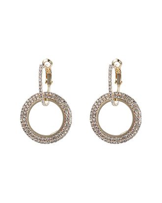 Eyecandy LA Eye Candy La Cz Prague Loop Earrings