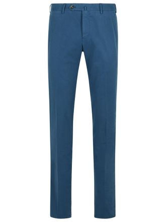 Pantaloni Torino Slim Light Blue Stretch Cotton Pants