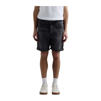 Replay Denim Shorts - Heren - Korte broeken - Zwart - Maat: W36 Denim