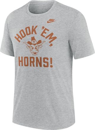 Nike Texas Legacy Mantra Nike Mens College T-Shirt in Grey | NJFD06GTXV-1MJ