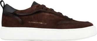 Alexander Smith York Sneaker - Heren - Sneakers - Bruin - 41 EU - Su&egrave;de - Schoenen