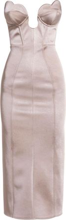 Maria Lucia Hohan Nemy midi dress - Neutrals