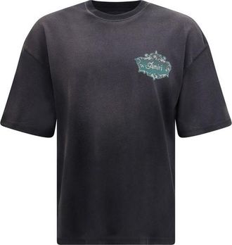 Amiri Black Cotton Mens T-Shirt