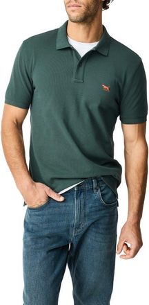 Rodd & Gunn Gunn Piqu&eacute; Sports Fit Cotton Polo in Vine at Nordstrom, Size Xxx-Large