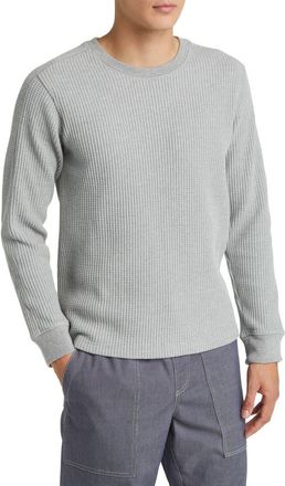 Rails Wade Long Sleeve Thermal T-Shirt in Heather Grey at Nordstrom, Size X-Large