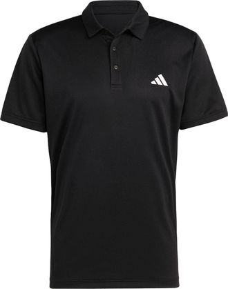 adidas Tennis Fab Polo Shirt Black HR8730