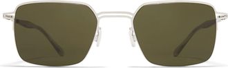 Mykita Alcott - Shiny Silver Sunglasses