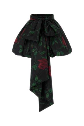 Blumarine Palloncino Mini Skirt - Black
