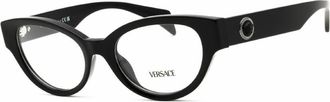 Versace Demo Cat Eye Ladies Eyeglasses VE3361U GB1 53