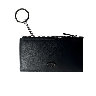 Dior Black Leather Coin Purse/Coin Case (Pre-Owned)
