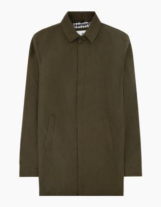 Aquascutum Mens Aquascutum Shell Active Mid Trench Coat Army Green 06 - Size: 40/Regular