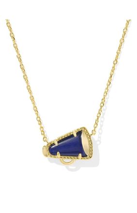 Kendra Scott Womens Cheer Short Pendant Necklace In Blue