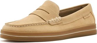 Cole Haan Pinch Long-weekender Penny Mens Flat Shoes Buckwheat Suede/Gum : 10.5 D - Medium, Leather