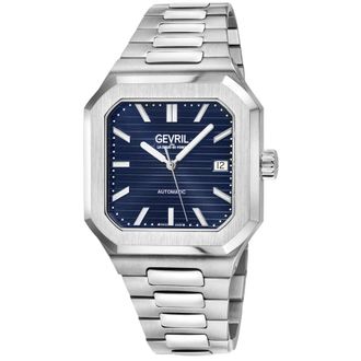 Gevril Group Grand Concourse Automatic Blue Dial Mens Watch 41301B