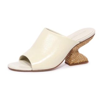 Paloma Barcel&oacute; Cali Malory Snow Sandal - Dames - Muiltjes - Wit - 35 EU - Schoenen