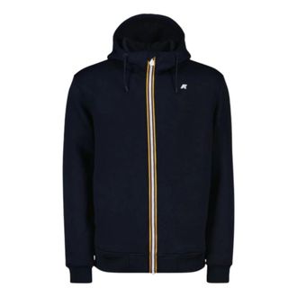 K-Way K-Way, Light Jackets, male, Blue, Size: XL Rainer Spacer Hoodie