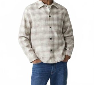 Theory Mens Button-Up Shirt In Duffle Multi