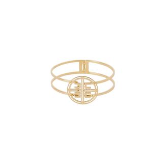 Elisabetta Franchi Collana con medaglione - - Accessories - Donna - Giallo - ONE SIZE
