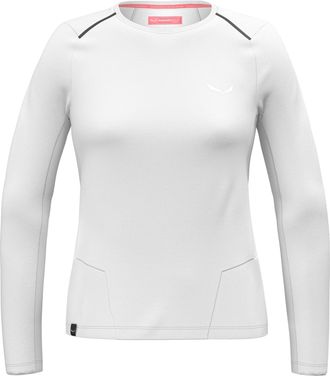 OEM Salewa Pedroc Dry, Camiseta De Manga Larga Blanca Para Mujer, 00-00000286970010 R M