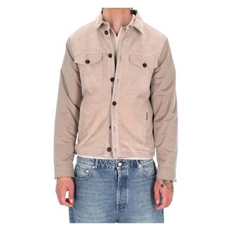 Moorer Light Jackets, male, Beige, Size: M Furini-Kmu Jacket