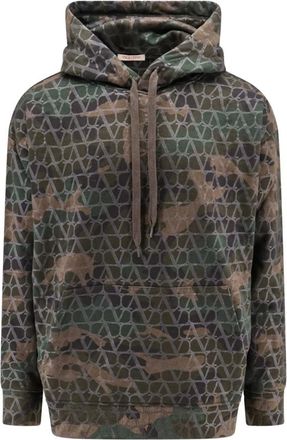 Valentino Hoodies - Heren - Hoodies - Groen - L - Hoodies & sweatvesten