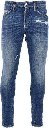 Dsquared2 Stretch denim Skater jeans Man 46
