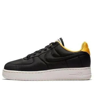Nike (WMNS) Nike Air Force 1 07 LX Black Yellow Ochre 898889-011