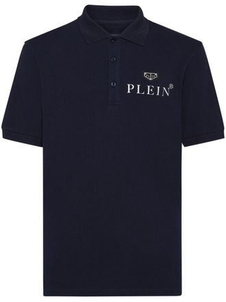 Philipp Plein Iconic poloshirt - Blauw