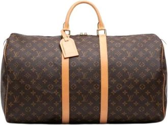 Louis Vuitton Pre-owned Keepall 55 - - Pre-owned - unisex - Marrone - ONE SIZE