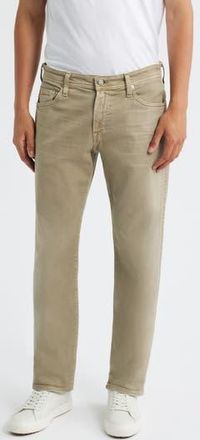 AG - Adriano Goldschmied Prot&eacute;g&eacute; Straight Leg Jeans in 7 Years Sulfur Cafe Con Leche at Nordstrom Rack, Size 30 X 32
