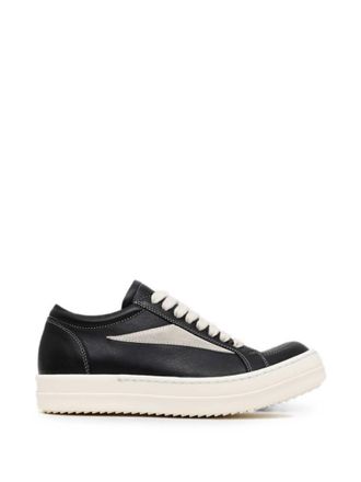 Rick Owens Black Leather sneakers