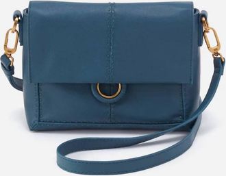 Hobo Womens Austin Flap Crossbody Bag In Peacock Feather