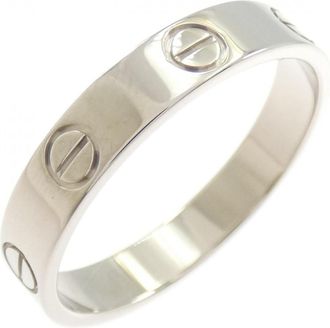 Cartier Love White Gold (18K) Band Ring (Pre-Owned)