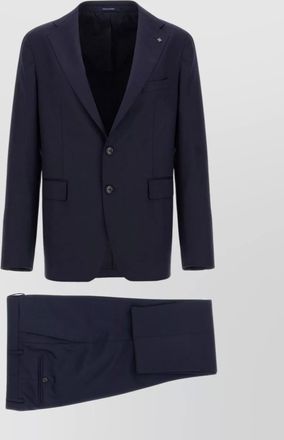 Tagliatore virgin wool single breasted suit