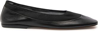 Dries Van Noten Glove Mesh and Leather Ballet Flats - Black - 40 (IT40 / UK7)