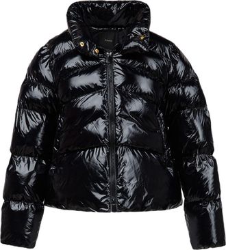 Pinko Mirco Caban Crystal Nylon Con Jacket